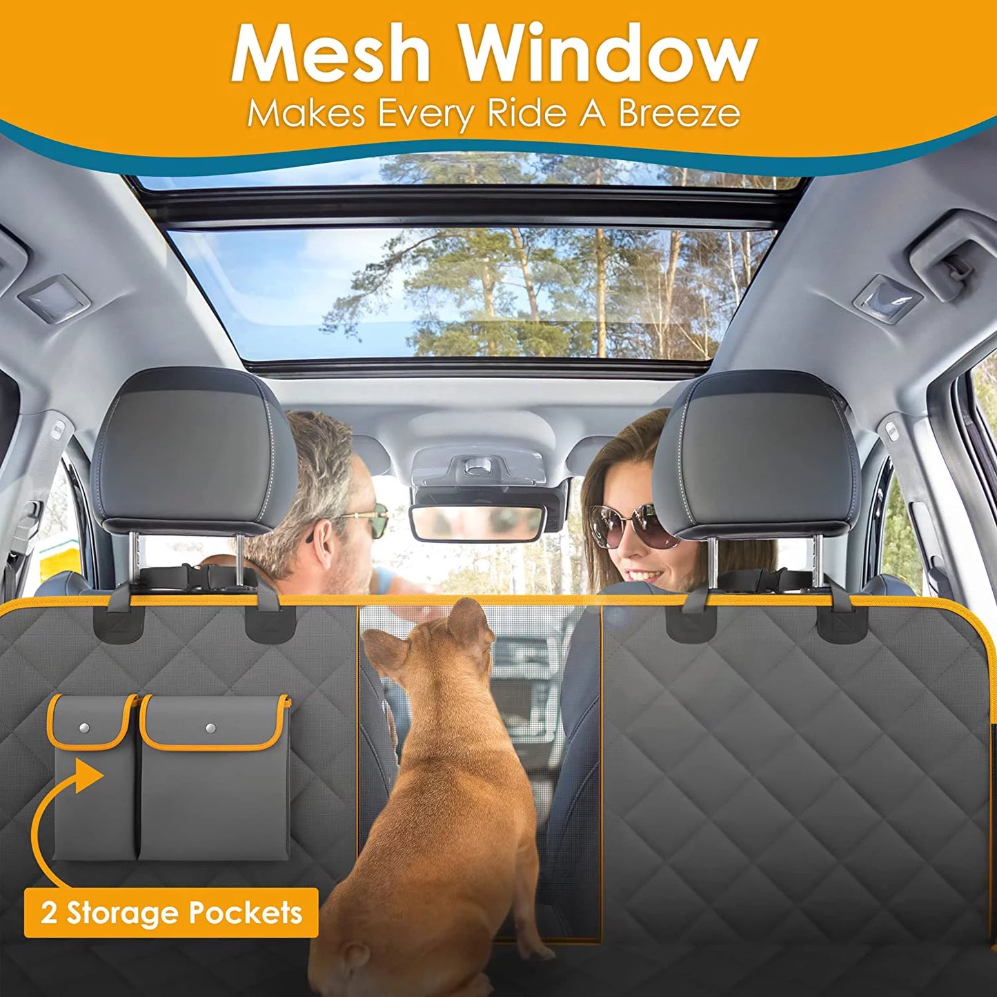 All-Protection Non-Slip Dog Car Hammock