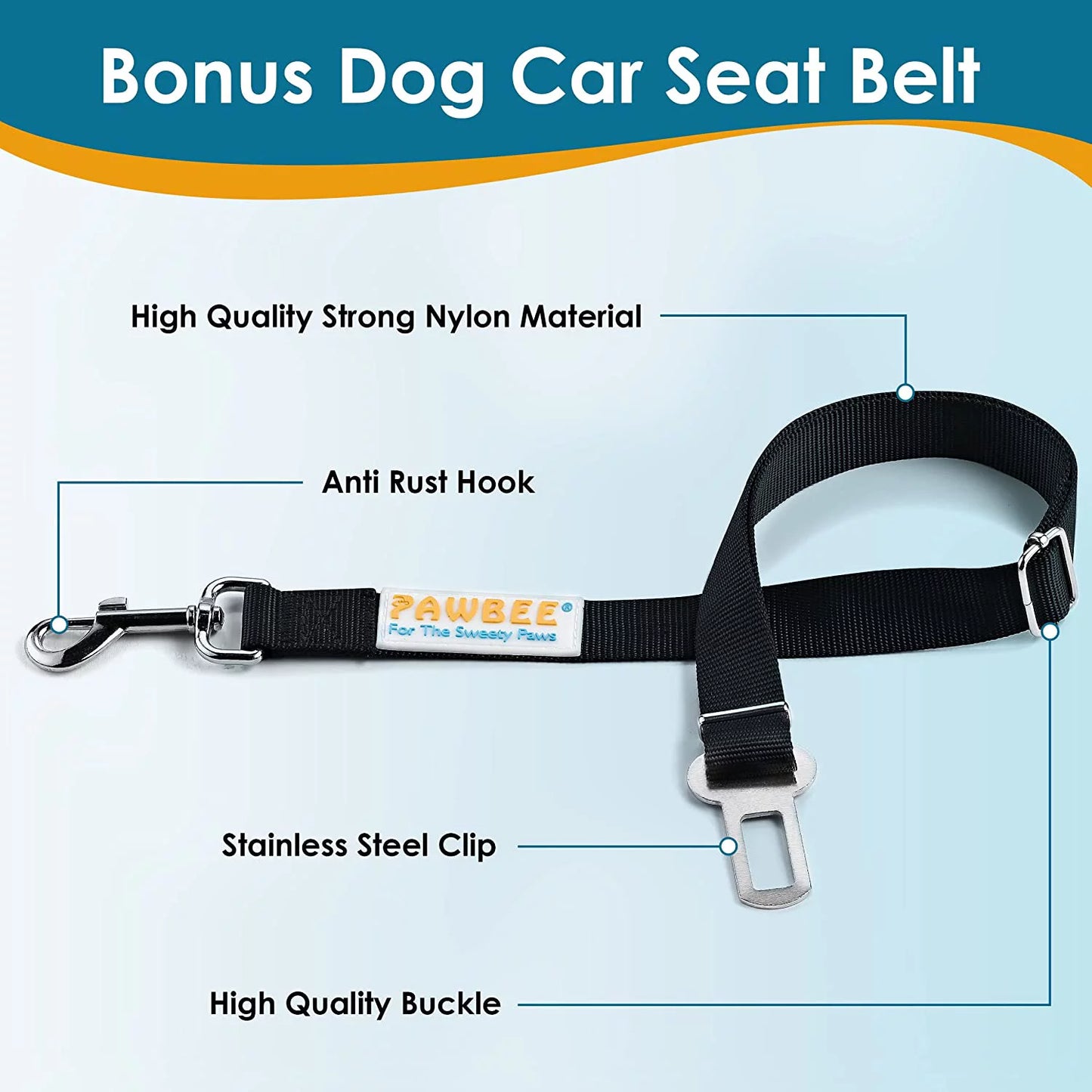 All-Protection Non-Slip Dog Car Hammock